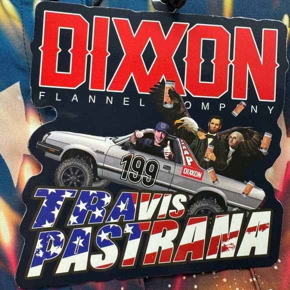 Ladies Dixxon bamboo short sleeve Travis Pastana 2X - Picture 2 of 5